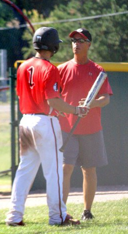 Scott Jones coaching third